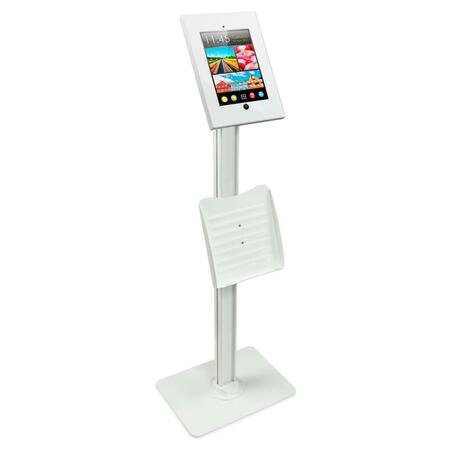 NO SLIP BATHTUB 9.7 in. iPad POS Kiosk Mount Floor Standing Tablet Holder for Apple iPad 2 3 4 Air MI-3770